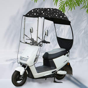 Fournisseur de parapluie pour moto scooter, auvent, pare-soleil d'extérieur, vélo électrique, protection contre la <span class=keywords><strong>pluie</strong></span>, <span class=keywords><strong>abri</strong></span> contre la <span class=keywords><strong>pluie</strong></span> - Product Image 5