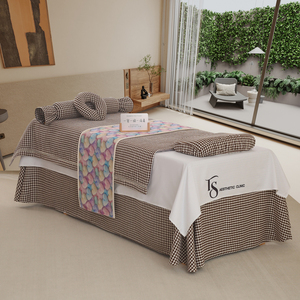 Copripiumino Xiaoxiangfeng Premium 200TC, Set di 4 Pezzi, Lussuoso per Hotel, Spa, Massaggi e Trattamenti Capillari, per Centri Benessere - Product Image 3