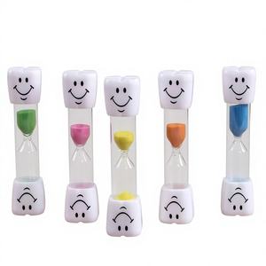 นาฬิกาทรายทำมือแบบสั่งทำขายส่ง โมเดิร์น วัสดุพลาสติก ABS ลวดลายสีสันสดใส เป็นมิตรกับสิ่งแวดล้อม พกพาสะดวก - Product Image 3