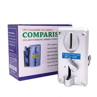 JY100 Plastique intelligent résistant aux intempéries pour mini distributeur de pinces à griffes, avec emplacement pour jetons, contrôle du minuterie de jeu de boxe et interface en anglais