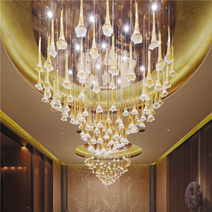 Lustre moderne en verre soufflé artisanal, forme de fleur, décoration artistique, LED à intensité variable, angle de faisceau de <span class=keywords><strong>50</strong></span>°, hôtel, 4100K neutre - Product Image 3