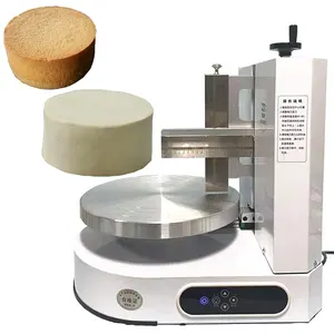 Semi-automation Bakery Cake Cream Spreading Coating Frosting Decorate Machine Cake Icing Machine