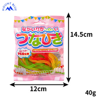 Fabricants en forme personnalisé aigre Halal moelleux fruité délicieux acidulé sucré savoureux doux riche sucré en peluche doux ver de gelée aigre bonbons