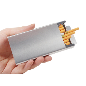 Futeng Mới Đến Hợp Kim Nhôm Kim Loại Thuốc Lá Trường Hợp Tùy Chỉnh Xách Tay Thuốc Lá Hộp Hút Phụ Kiện Thuốc Lá Hộp Bán Buôn - Product Image 2