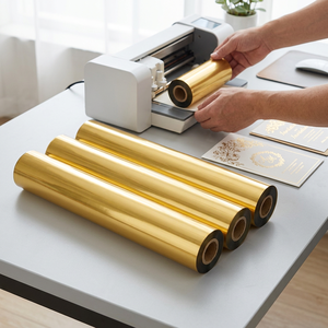 Feuille de pelliculage réactive au toner 32cm 200m pour plastifieuse, feuille de pelliculage à chaud - Product Image 1