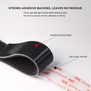 Rouleau de <span class=keywords><strong>ruban</strong></span> auto-adhésif à crochets et boucles personnalisé, <span class=keywords><strong>ruban</strong></span> adhésif à forte adhérence, bande de <span class=keywords><strong>velcro</strong></span>, tissus en nylon, <span class=keywords><strong>velcro</strong></span> adhésif - Product Image 5