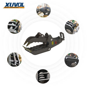 XUVOL Nouveau modèle de grappin pour ferraille d'usine, à griffes en acier inoxydable, pour excavatrice, pour la gestion des déchets de moteurs - Product Image 1