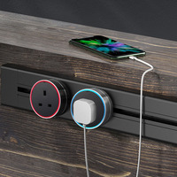 KLASS-Capteur de lumière murale de surface populaire, prise de courant, norme européenne, 16A, prise USB