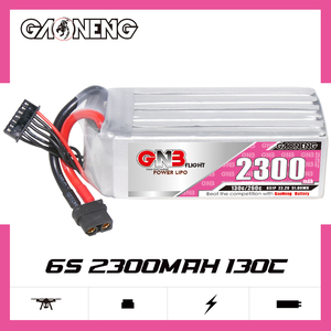 Batterie LiPo RC GNB GAONENG 2300 mAh 6S 22,2 V 130C XT60 pour Avion RC Brushless Blade Scimitar LRX Quad Align et Jet EDF - Product Image 2