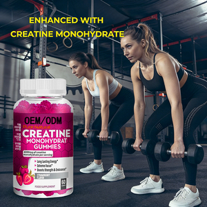 Complément alimentaire en gommes pour sportifs, créatine monohydrate, énergie naturelle pour la prise de poids, marque privée, pour les culturistes - Product Image 3