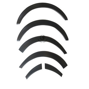 Hiace कार सामान छोटे पहिया मेहराब भौं कवर एबीएस स्लिम छाज भड़क Hiace ऑटो छाज के लिए भागों - Product Image 2