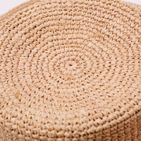 Chapeau de paille en raphia naturel pour femme, tissé à la main, style britannique, pour l'été, la plage, les vacances, les voyages, protection solaire, chapeau de marin