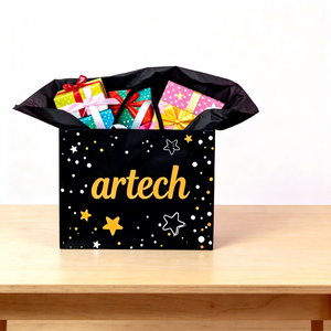 Bolsas <span class=keywords><strong>de</strong></span> Regalo Personalizadas con Nombre para Mujeres Adultas, Bolsas <span class=keywords><strong>de</strong></span> <span class=keywords><strong>Papel</strong></span> <span class=keywords><strong>de</strong></span> Lujo al por Mayor con Asa y Cinta - Product Image 3