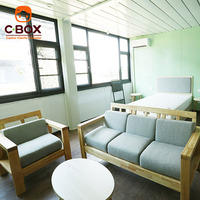 Cbox Site Command Office Complex Meeting Room Staff Dormitory Modular Flat Pack Container House