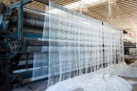 Filet de clôture de sécurité durable sans nœuds, en polyester 100 %, avec service de découpe pour l'élevage de poissons