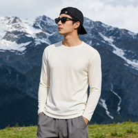 Sweat-shirt personnalisé 400 g/m² en polyester de luxe pour homme, avec impression, et T-shirt en laine Pima et laine mérinos pour homme