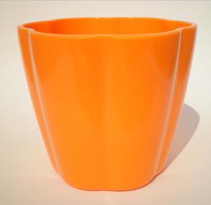 Pot de fleurs de plantes vertes en plastique créatif en forme de citrouille - Product Image 2