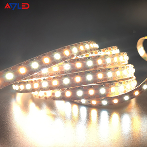 Bande LED SMD CCT blanc réglable 24V CRI90 2835 120 LED, dimmable, double blanc, compatible avec les contrôleurs Zigbee DALI Bluetooth - Product Image 3