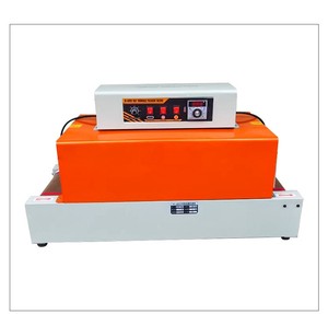 Small Automatic Heat <b>Shrink</b> <b>Plastic</b> Film Tunnel Packaging Machine - Used for Packaging Cosmetic Boxes, Etc. - Product Image 1