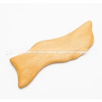 Planche de massage Gua Sha multifonctionnelle en bois de hêtre en forme de poisson pour stimulation des méridiens, usage domestique, best-seller transfrontalier