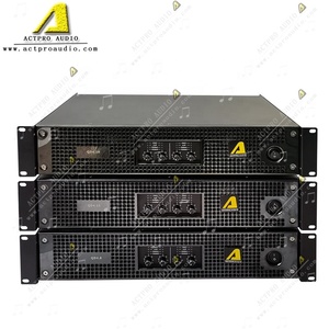 Actpro âm thanh chuyên nghiệp khuếch đại công suất Watts âm thanh stereo Bộ khuếch đại 4 kênh lớp D dòng mảng - Product Image 3