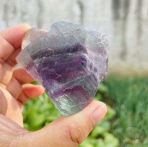 Hot Bán tự nhiên thô thô cầu vồng fluorite thô pha lê fluorite cụm cho tinh thể khoáng sản - Product Image 5