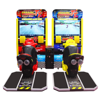 2 Joueurs Ecran LCD 42 "Manx TT Motor Simulation Arcade Racing Motor Game Machine
