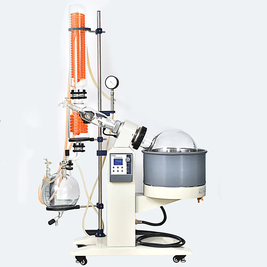 Evaporatore solvente refrigeratore unità di estrazione dell'etanolo sistema di recupero dell'alcol riciclaggio dell'attrezzatura di distillazione del solvente