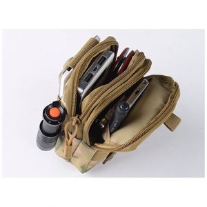 High Quality <b>Men</b> Tactical Fanny Pack Waterproof Nylon Belt Mobile Phone <b>Pouch</b> Wallet Travel Tool Tactical Waist Bag - Product Image 4