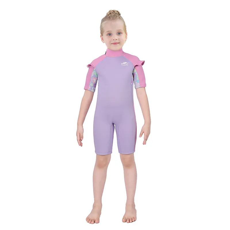 Gogokids combinaison de plongée en néoprène USCG, maillot de bain pour enfants, combinaison de plongée pour enfants, pour le surf, la natation et la plongée