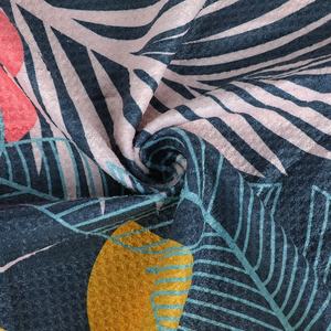 Serviettes de plage en microfibre imprimées avec logo Huafuge personnalisées sans perte de peau douces et confortables - Product Image 2