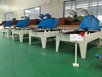 Crible vibrant linéaire haute fréquence avec moteur pour la déshydratation des boues et des résidus, capacité 30-250T/H
