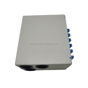 Din Rail quang 12 sợi LC UPC duy nhất chế độ treo tường bao vây sợi quang Hộp thiết bị đầu cuối trong nhà - Product Image 2