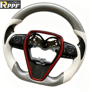 Volante de Fibra de Carbono Real RPPF para Toyota Camry de <span class=keywords><strong>8</strong></span>.ª Generación 2018-2021, Envíos en Plazo Establecido - Product Image 2
