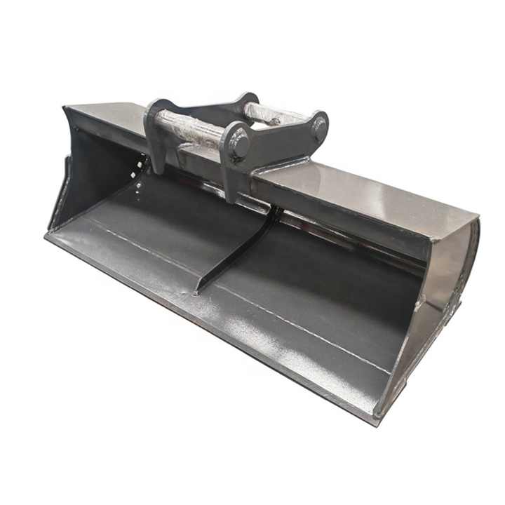 Sy Mini Excavator Cleanup Bucket 1400mm Wide Tilt Bucket Fit For