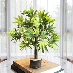 Arbre d'érable <span class=keywords><strong>artificiel</strong></span> avec des feuilles d'érable réalistes, plantes d'érable artificielles en plastique pour la décoration <span class=keywords><strong>de</strong></span> la maison, du bureau, <span class=keywords><strong>de</strong></span> la salle - Product Image 3