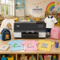 Imprimante DTF A3 5 couleurs CMYK+W, format compact pour petites entreprises, stock entrepôt US avec service local