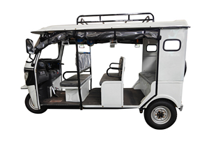 รถสามล้อรับจ้างแบบเปิดประทุน พร้อมมอเตอร์ 60v 3kw สำหรับใช้งานโดยสาร - Product Image 1