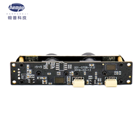 Modul Kamera USB Binokuler Hampo 2MP Dual Lens Model 1031 WDR Deteksi Kehidupan Digital Fokus Tetap 73.5 FOV Plug and Play untuk Wajah