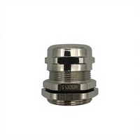 Passe-câble étanche IP67 en laiton nickelé avec filetage M30x1.5 pour câble standard – Approvisionnement direct usine