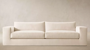 Canapé en tissu de lin blanc de luxe personnalisé Rhoohill, canapé rétro pour salon de villa, mobilier moderne pour salon, ensemble de canapés - Product Image 2