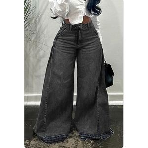 Customizable <strong>Frayed</strong> <strong>Hem</strong> Soft Touch Comfort Fit <strong>Women</strong> <strong>Jeans</strong> - Product Image 5