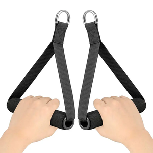 Home Gym Yoga <strong>Fitness</strong> Handles with Foam and Metal or Plastic Clip for Door Sports Training Exercise Equipment - Product Image 3