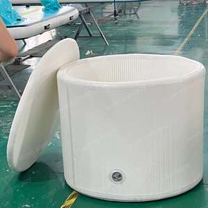 Baril de glace de taille personnalisée pour le coude de tennis eau froide pour le bain <span class=keywords><strong>pieds</strong></span> gonflés bain de glace à double couche - Product Image 1