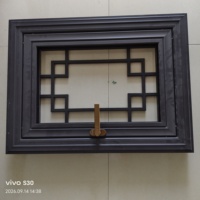 Fournisseur de fenêtres à battants en aluminium, 5 niveaux EPDM, 4SG, résistantes au feu, étanches, coupe-vent, design moderne pour la maison, avec grille en maille