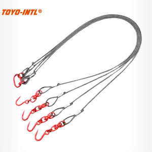 Sangle de levage en acier galvanisé à 4 pattes de type <span class=keywords><strong>WRS</strong></span> Toyo-Intl avec âme en acier et câble métallique - Product Image 5