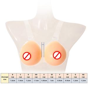 Formas de senos de silicona realistas con correa, pechos falsos para mastectomía, travestis, pechos falsos, sujetador de bolsillo - Product Image 6