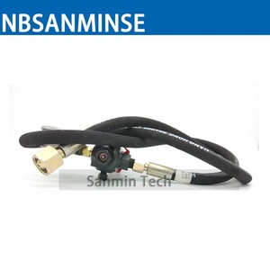 Manomètre de pression pour tuyau hydraulique NBSANMINSE 60MPa pour outil de remplissage d'azote - Product Image 3