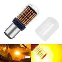 Ampoule LED de frein et de clignotant 1157 3014 144SMD avec décodeur Canbus anti-étincellement 12V universelle pour 1156 7440 T20