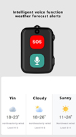 Montre de surveillance de la santé D1 pour les équipes médicales afin de suivre les signes vitaux des patients en groupe